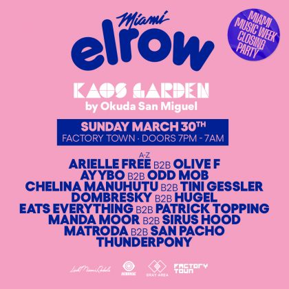 Elrow: Kaos Garden