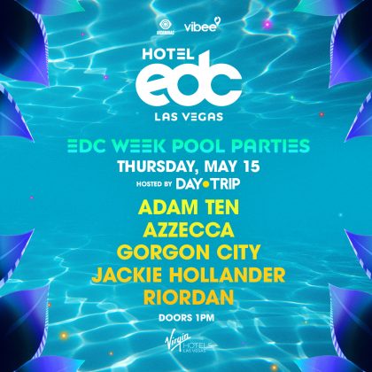 Day Trip Hotel EDC Pool Party