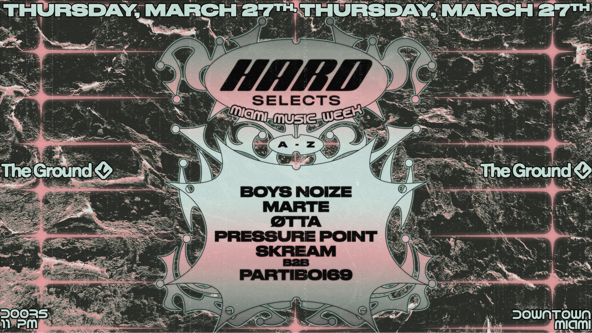Boys Noize, MARTE, ØTTA, Pressure Point, Skream b2b Partiboi69