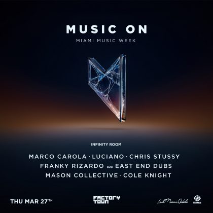 Marco Carola presents Music On