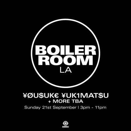 Boiler Room Los Angeles