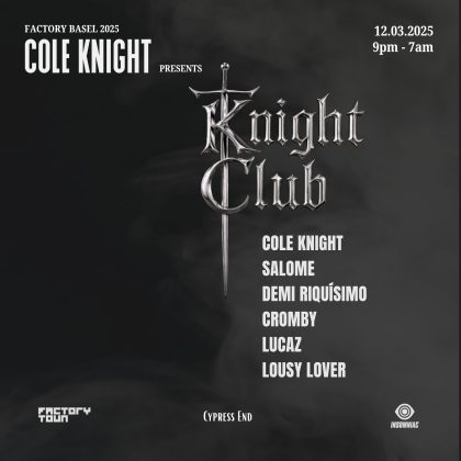 Cole Knight presents Knight Club