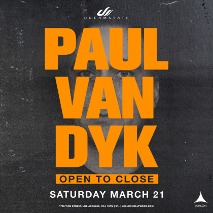 Paul Van Dyk (Open to Close)