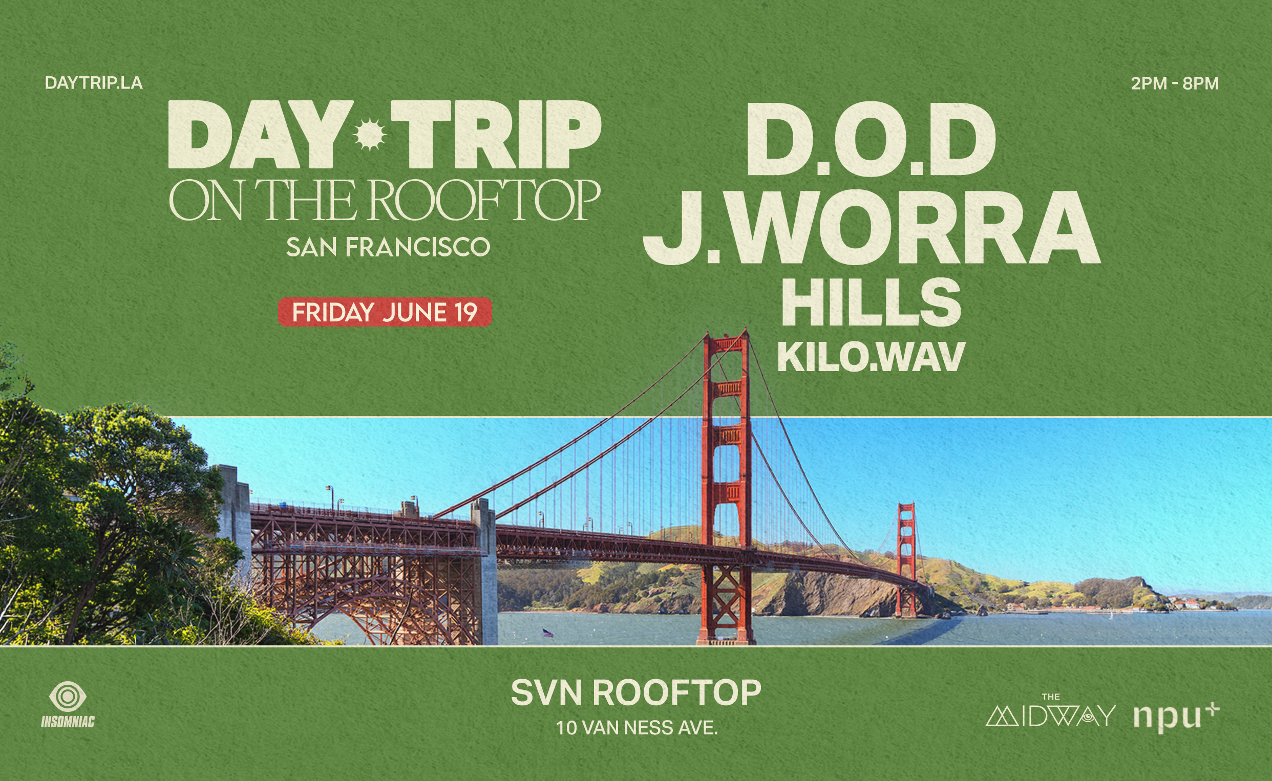 Day Trip on the Rooftop: D.O.D & J.Worra – Insomniac