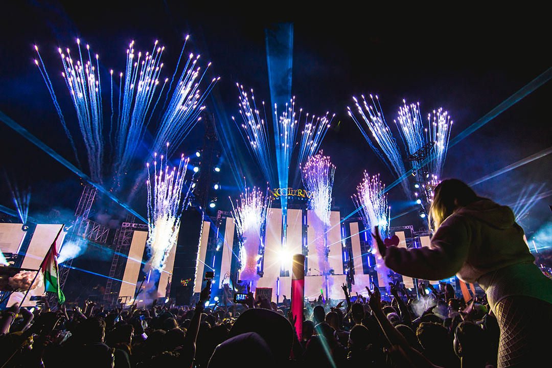 Fireworks at Wolves' Den