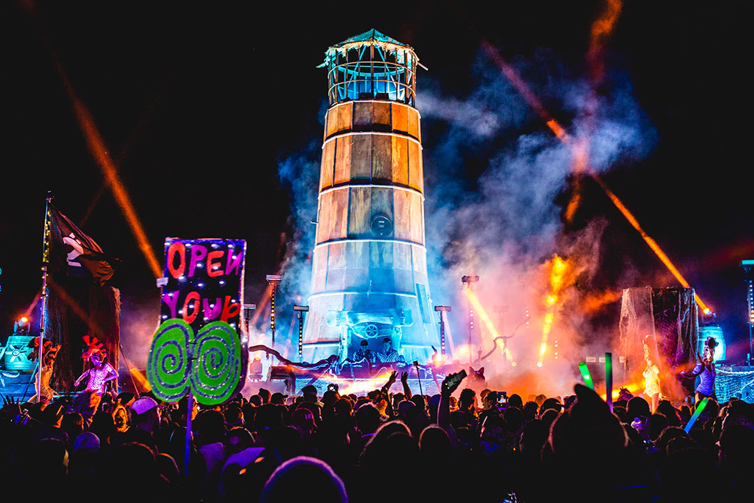 A totem at Labyrinth