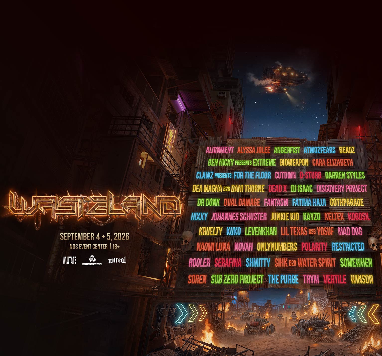 Wasteland | September 4 + 5, 2026