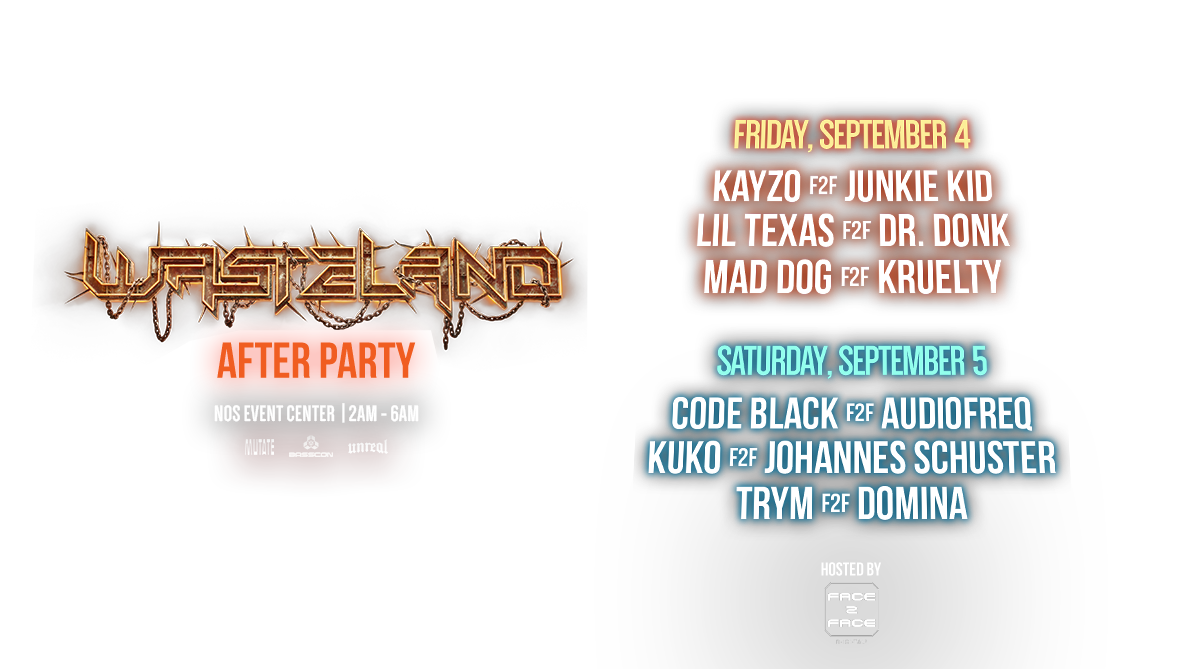 afterparty lineup