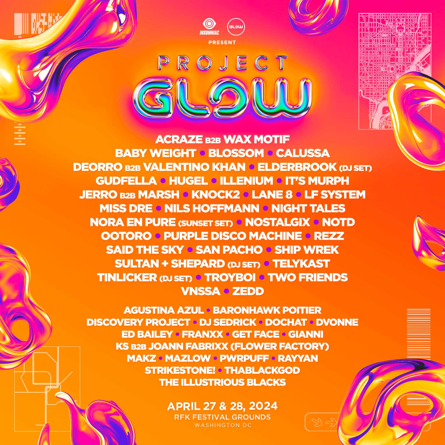 Project Glow 2024 Music Festival Lineup and Tickets