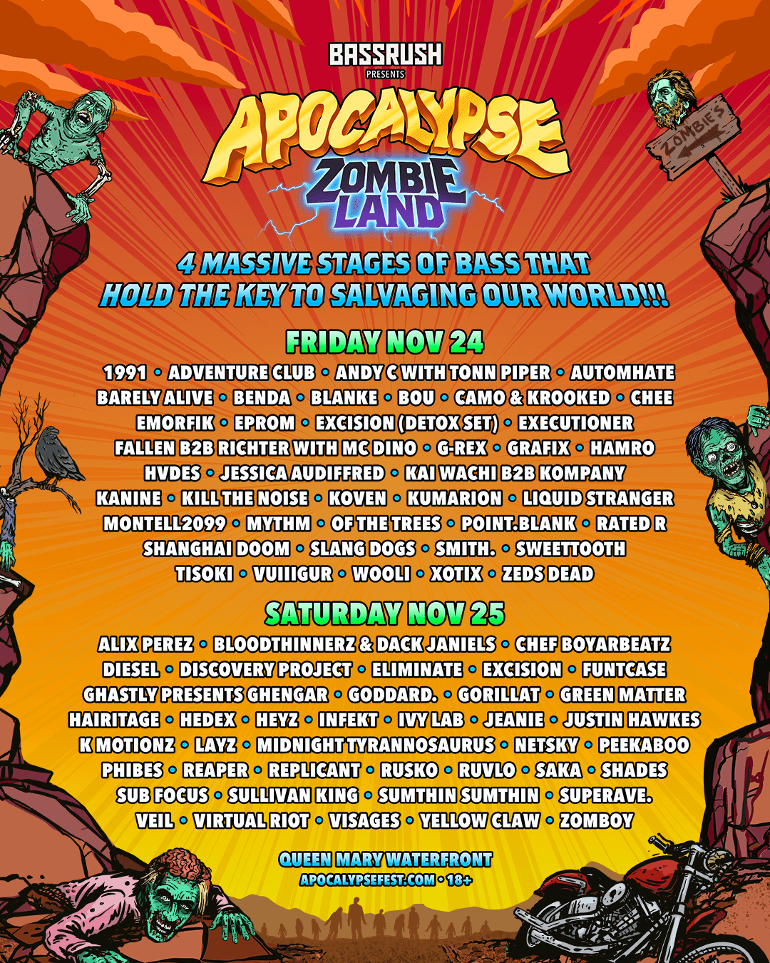 Apocalypse Lineup