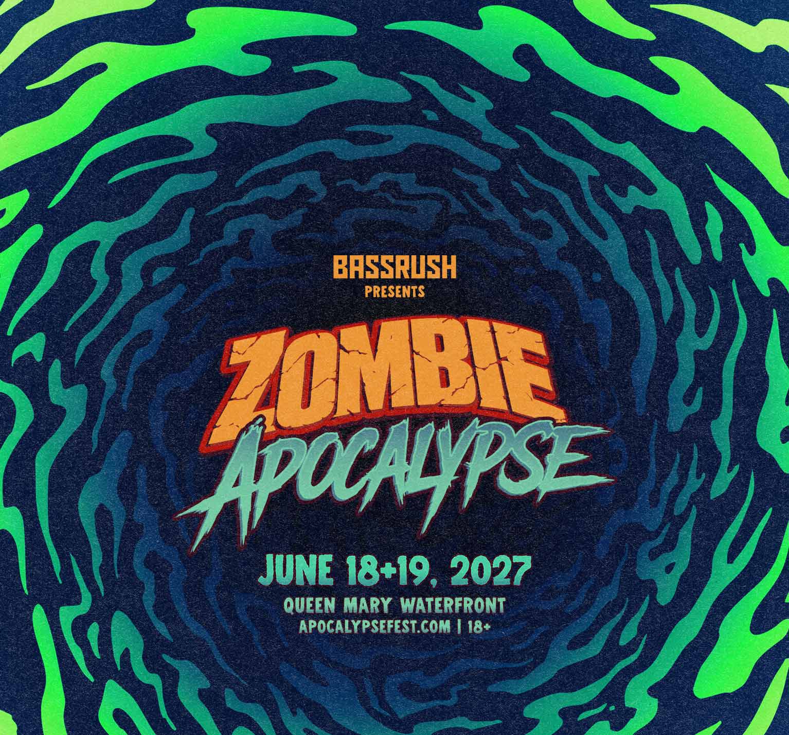 Zombie Apocalypse | June 18+19, 2027 | Queen Mary Waterfront