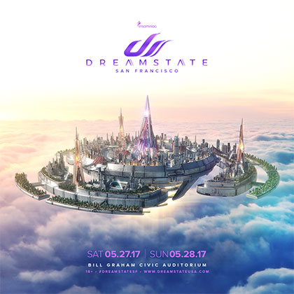Dreamstate San Francisco 2017 key art