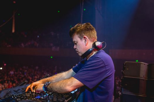 Paul Oakenfold at the controls