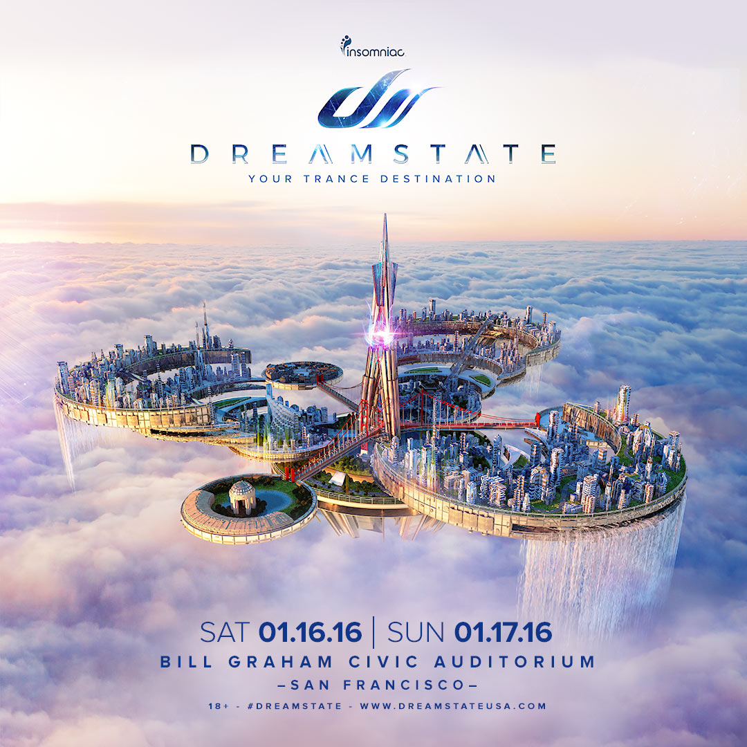 Dreamstate San Francisco 2016 key art