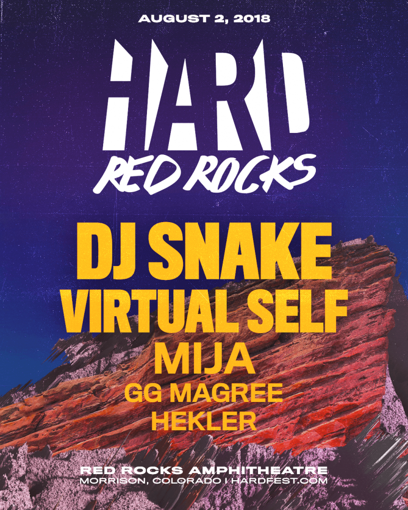 Hard red rocks lineup
