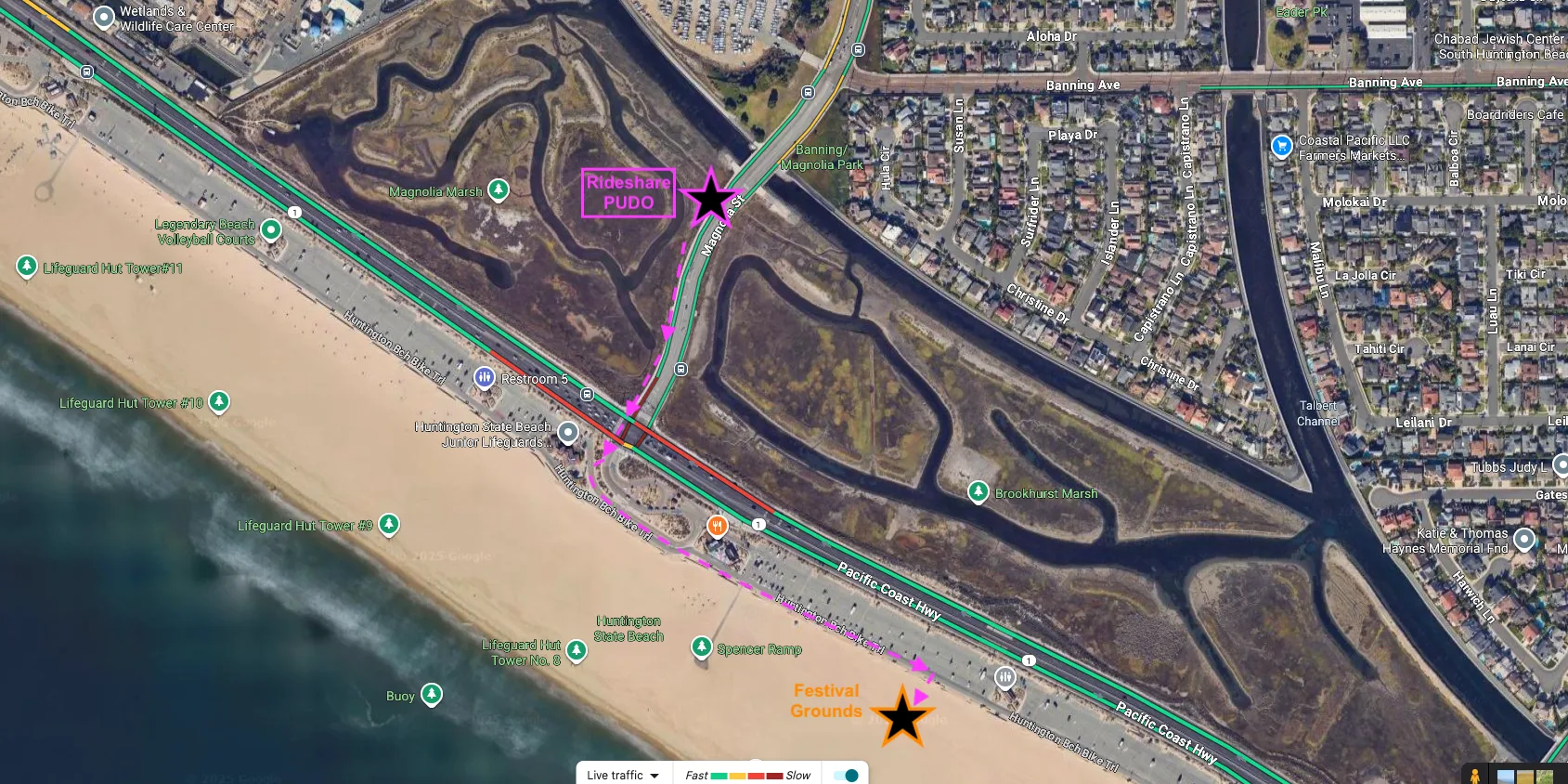 Rideshare Map