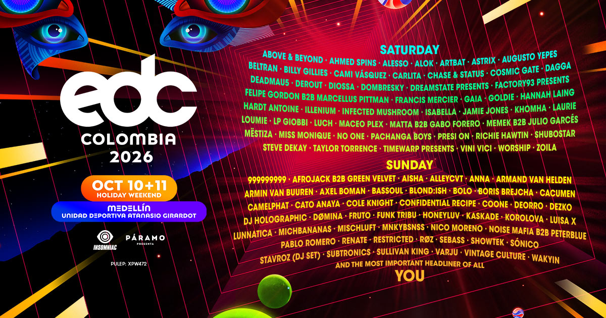 EDC Colombia artwork