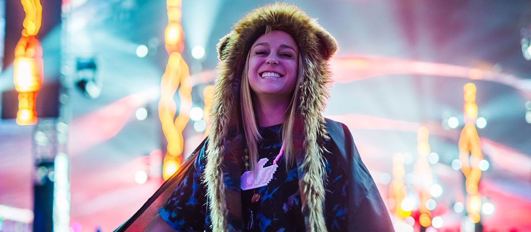 A girl in a spirit hood