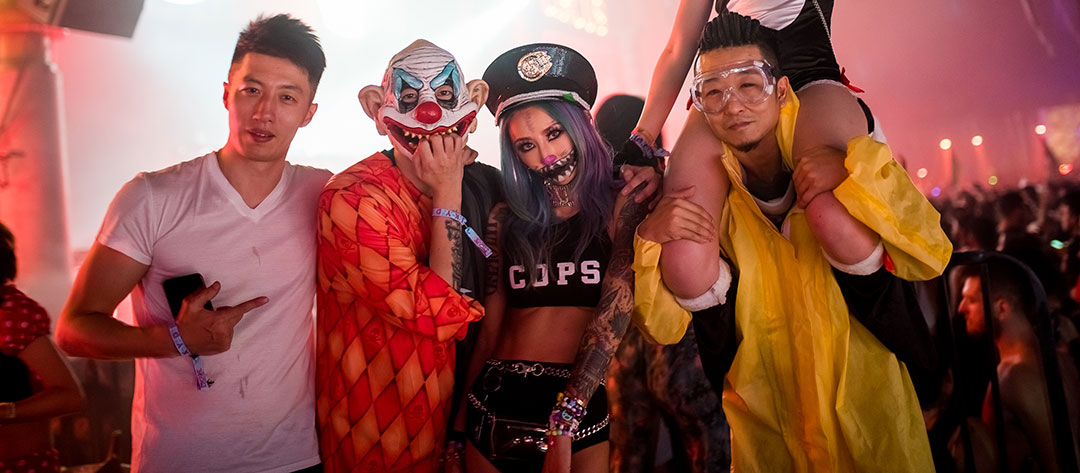 A group of Headliners in the SkyDeck area