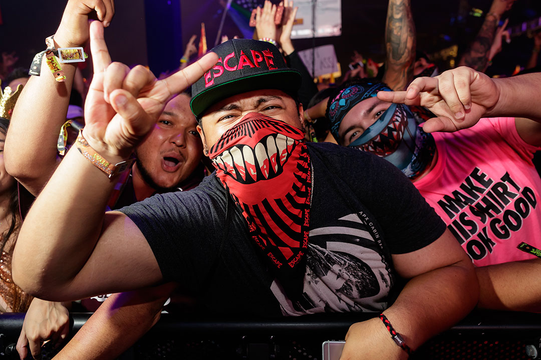 A guy in an Escape hat