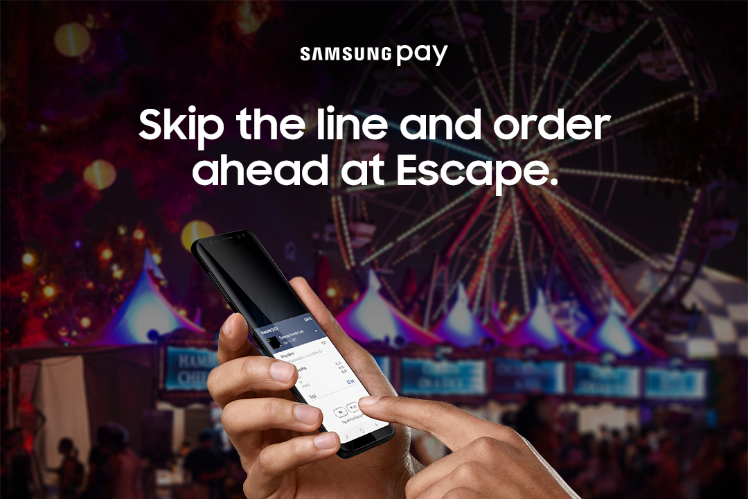 Samsung Pay on a phone