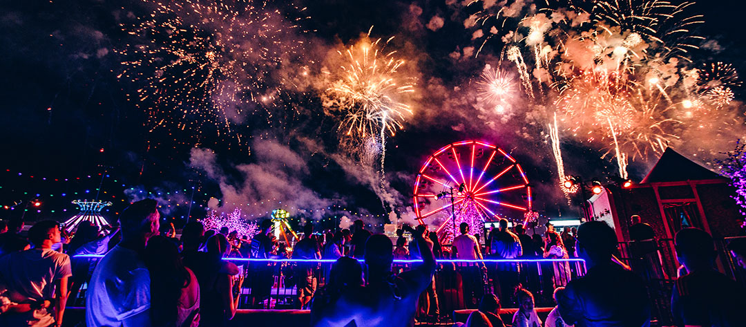 EDC Las Vegas Fireworks