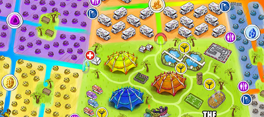 Camp EDC map