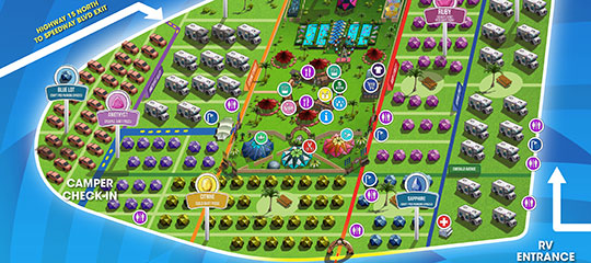 camping map