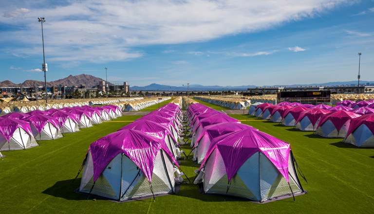 Desert Rose ShiftPod Camping Header