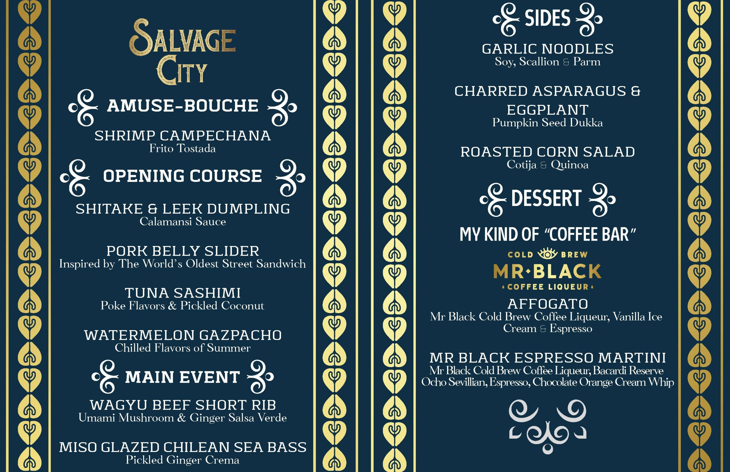 2024 Menu