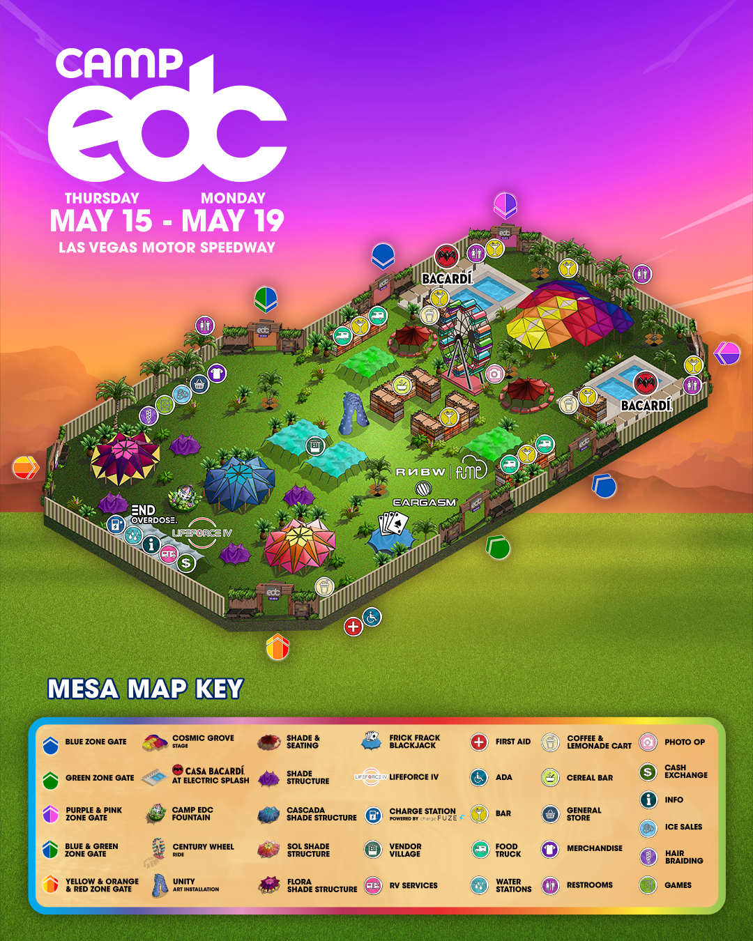 Mesa Map
