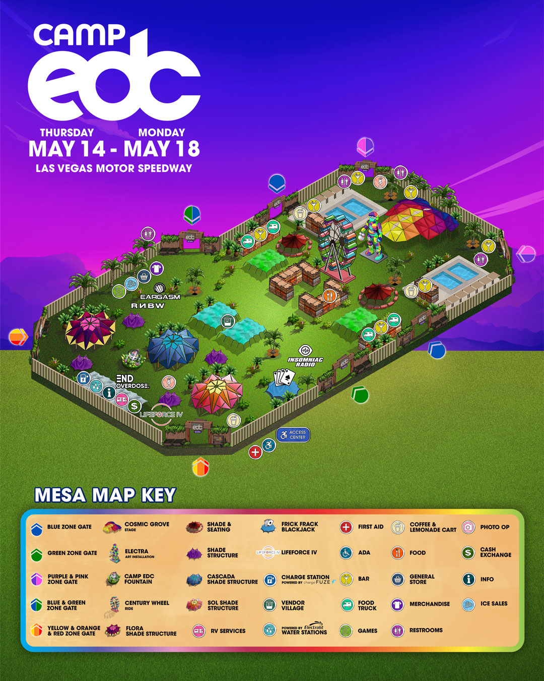 Mesa Map