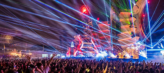 Lasers at kineticFIELD