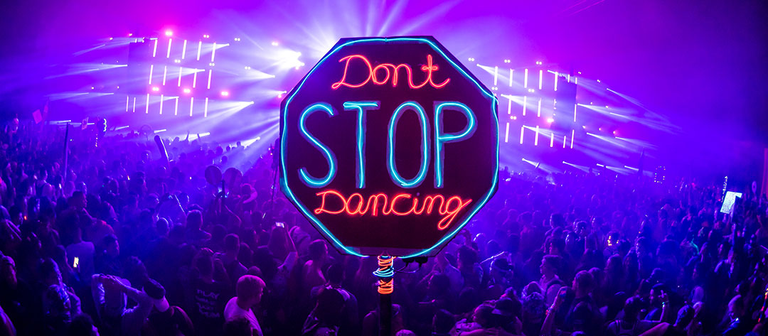 "don't stop dancing" totem
