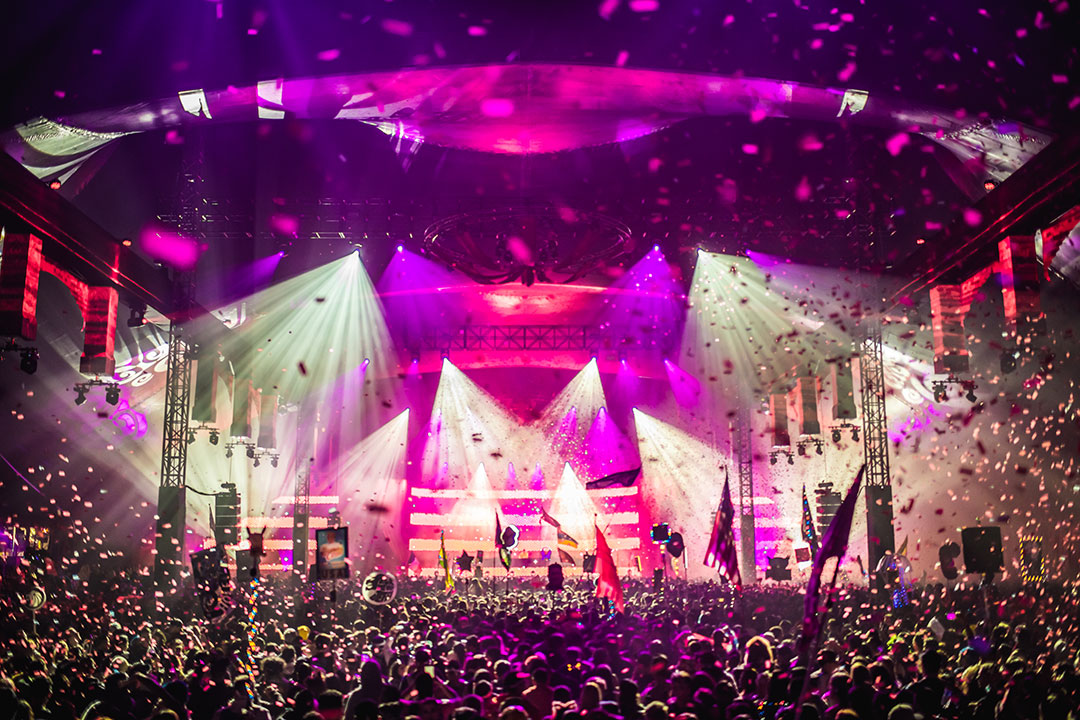 Queen's Domain stage