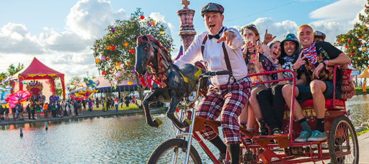 Hobby horse pedicab