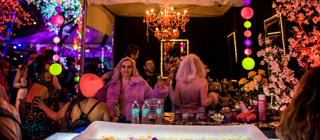 VIP kandi tent
