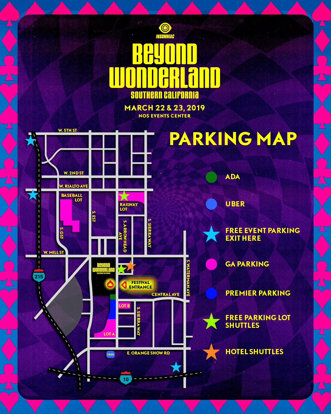 Parking map