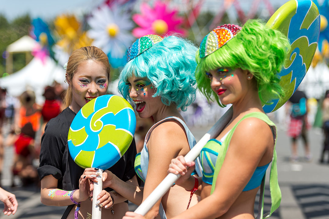 EDCの会場で楽しい思い出が詰まった記念写真を撮ろう