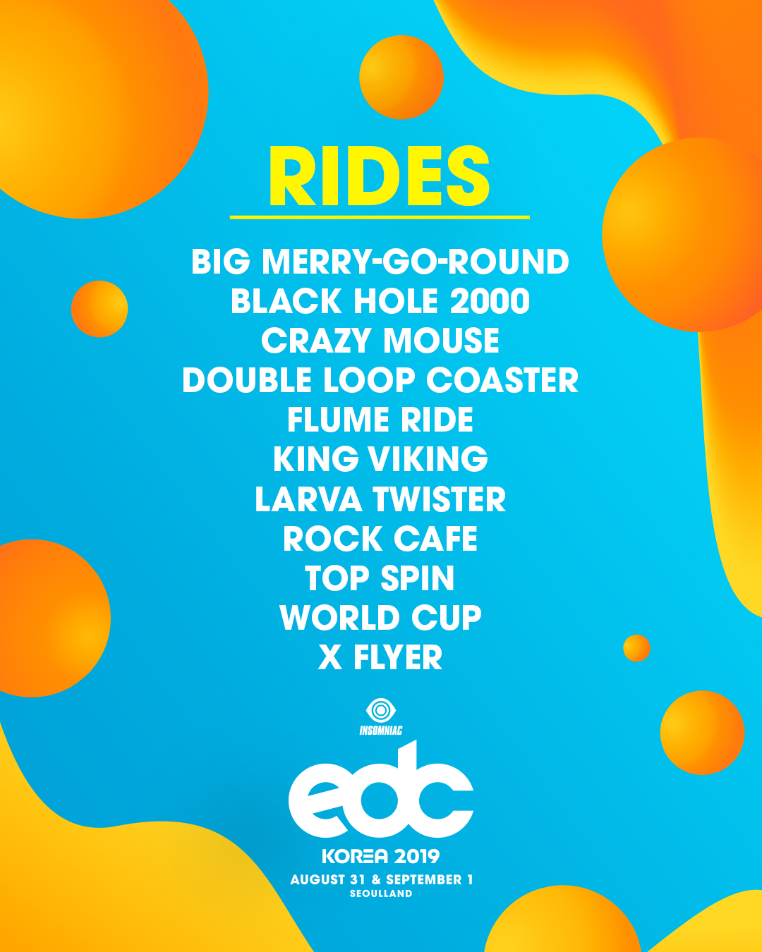 rides list