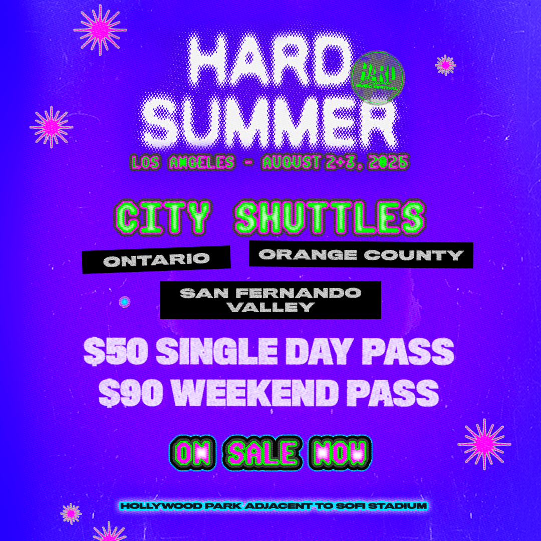 HARD Summer 2025 Shuttles