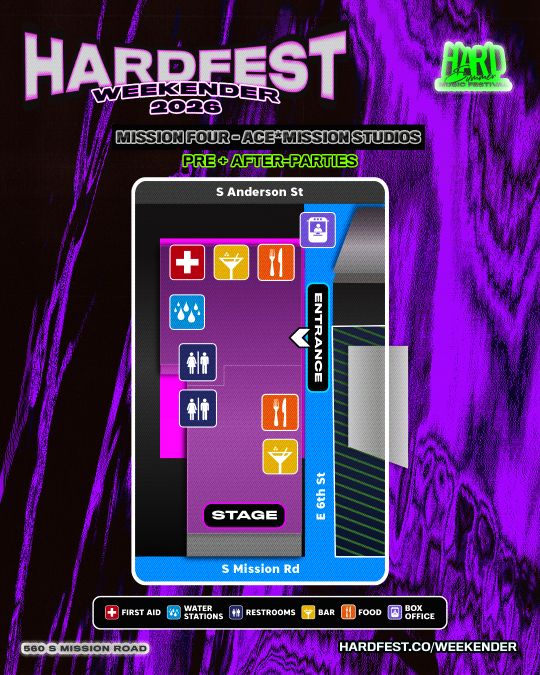 HARD Weekender Venue
