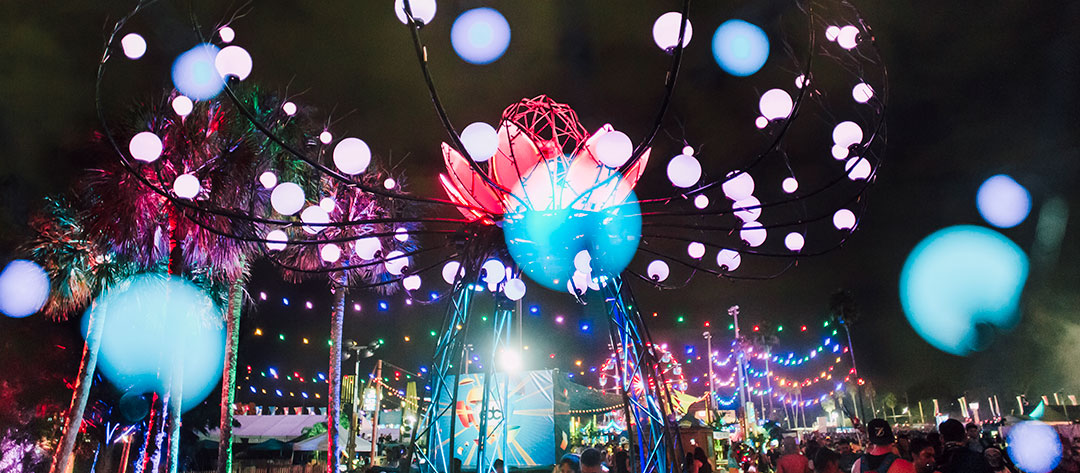 Glowing lights