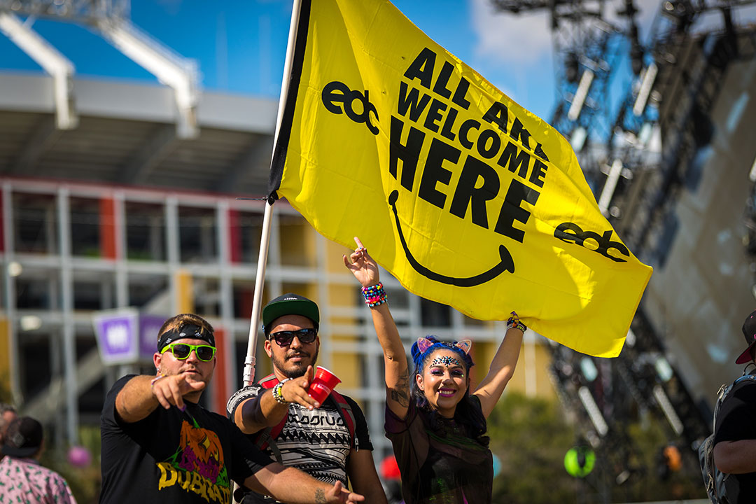 ALL ARE WELCOME HERE flag