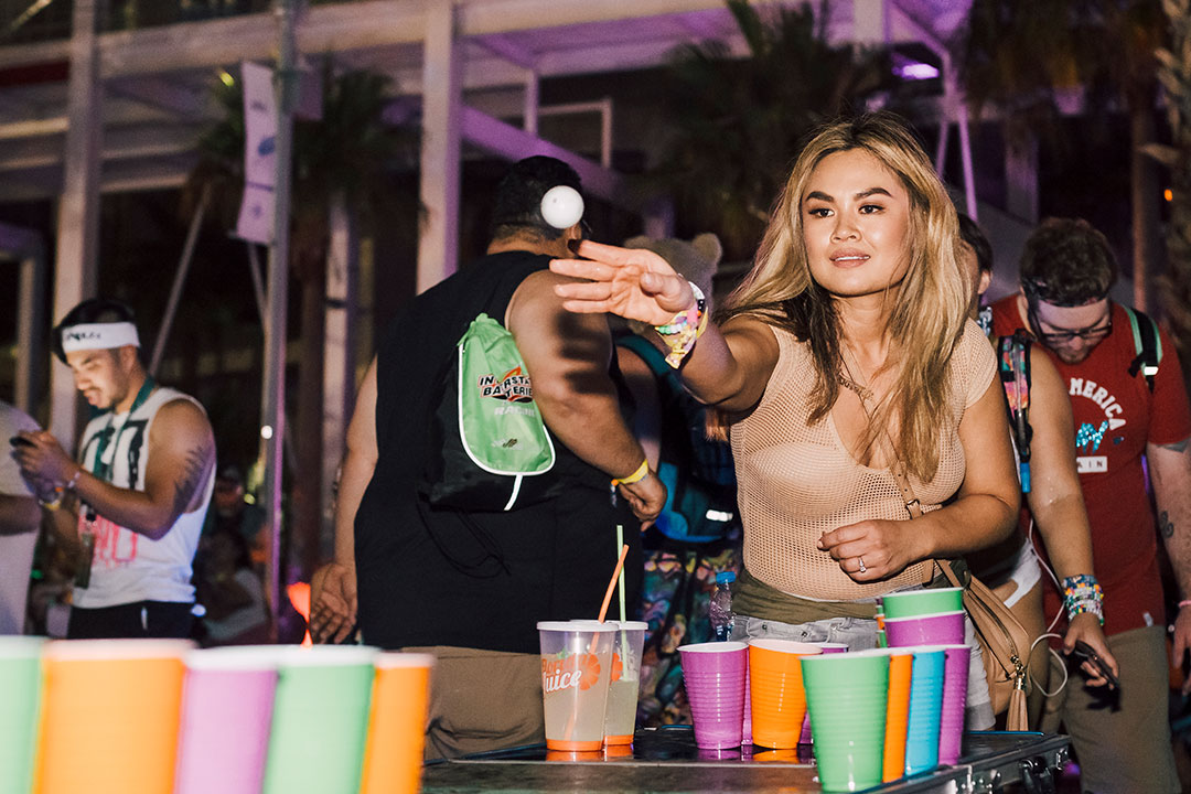 beer pong