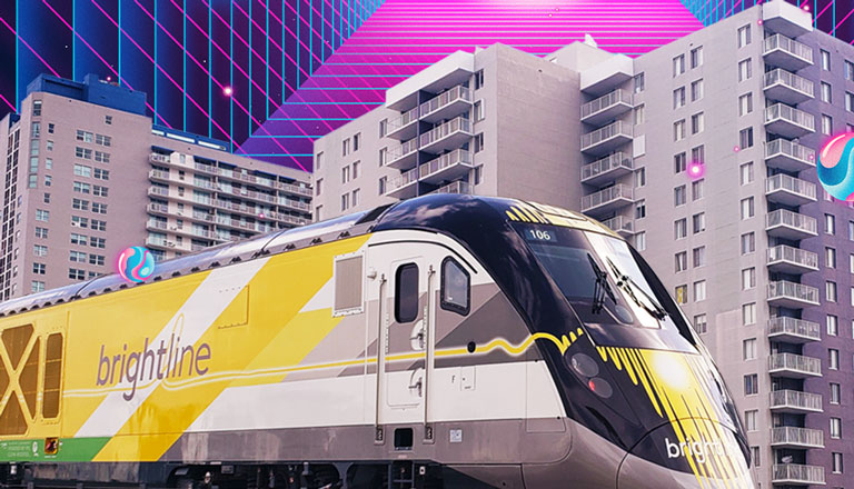 Trains: Brightline Header