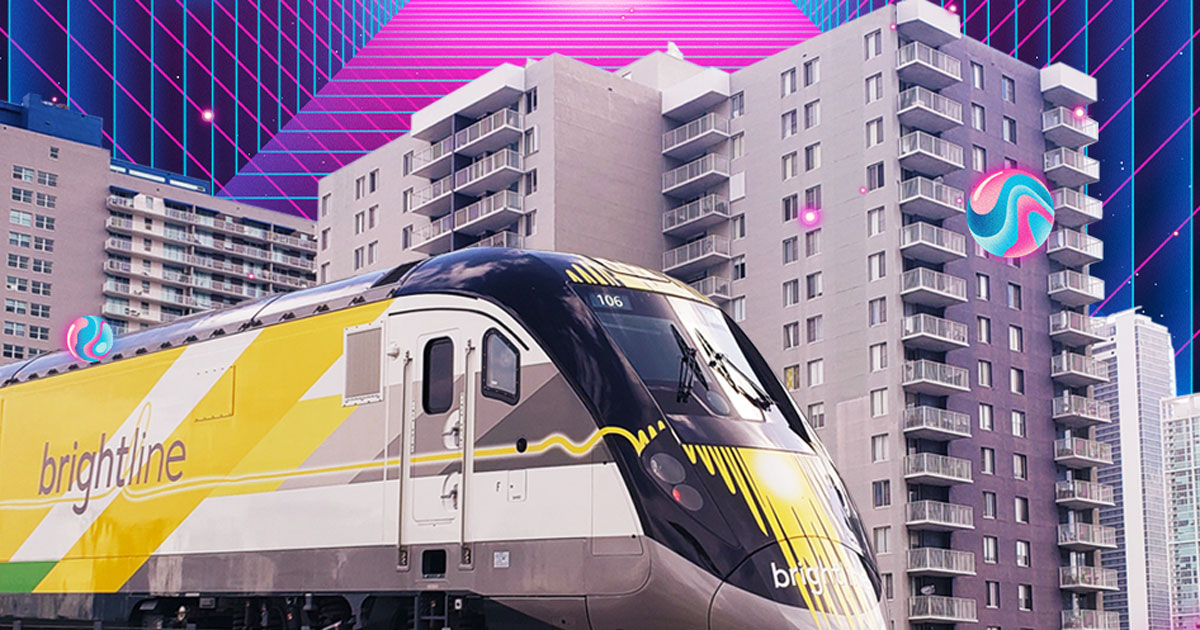 Trains Brightline EDC Orlando 2025