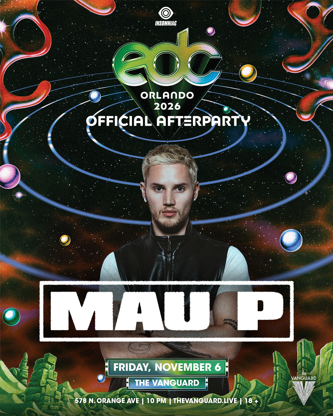Edc Rave Tickets Pre & Afterparties at the Vanguard – EDC Orlando 2026