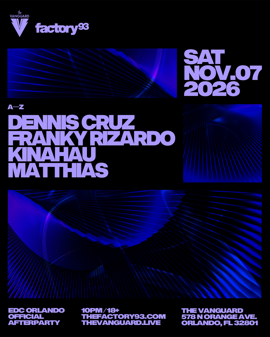 Edc Rave Tickets Pre & Afterparties at the Vanguard – EDC Orlando 2026