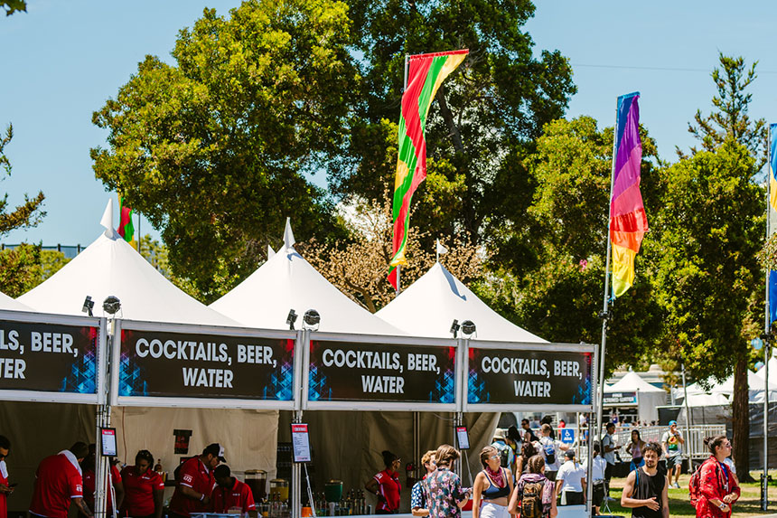 alcohol tents